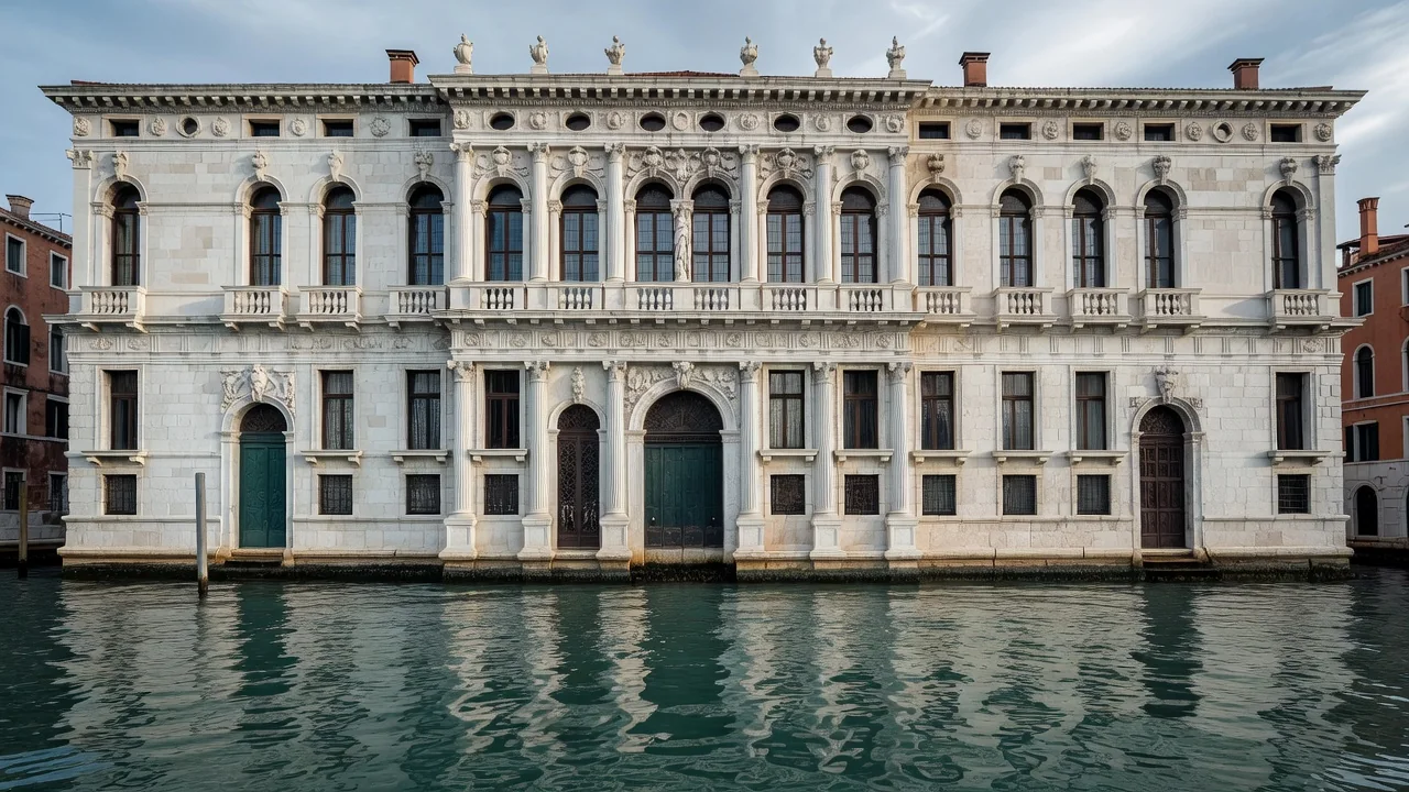 Ca’ Vendramin Calergi palazzo on the Grand Canal, home of Casino di Venezia