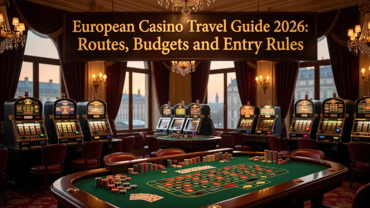 European Casino Travel Guide 2026: Routes, Budgets and Entry Rules